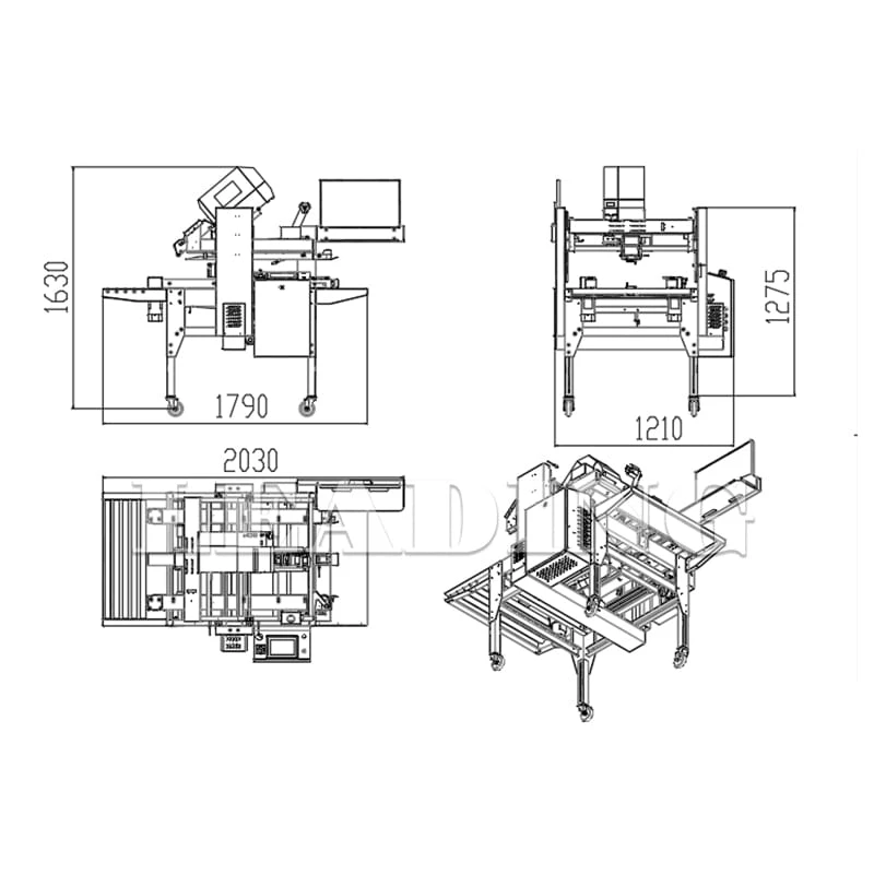 Sealing Machine with printing & Labeling 